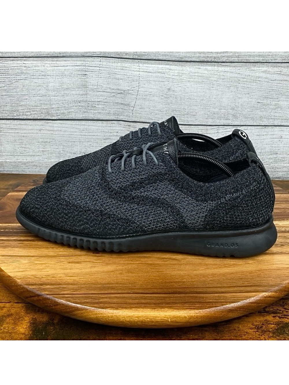 Cole Haan 2.ZEROGRAND Stitchlite Oxfords Magnet Gray Black C27563 Men’s Size 12